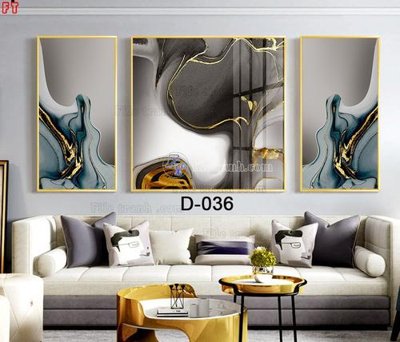 File ảnh File tranh bộ hiện đại D-036 (gốc) in standee