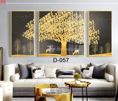 File gốc File tranh bộ hiện đại D-057 (PNG) không nền chất lượng