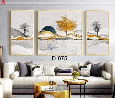 File tranh File tranh bộ hiện đại D-075 (ảnh gốc) in trần xuyên sáng