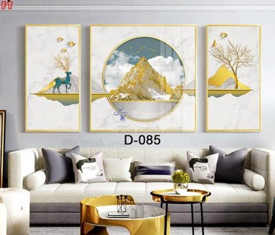 File gốc File tranh bộ hiện đại D-085 (chuẩn màu) cho in offset