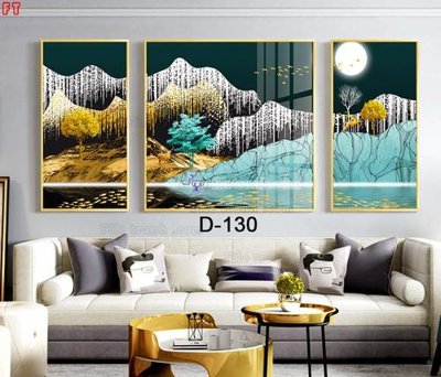 File tranh File tranh bộ hiện đại D-130 (gốc) chủ đề trừu tượng