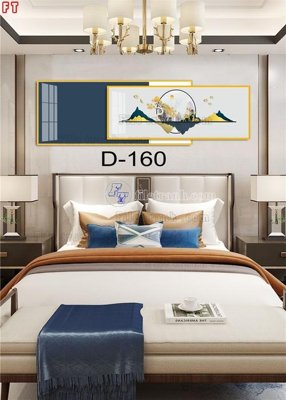 File gốc in ấn File tranh bộ hiện đại D-160 chất lượng vượt trội