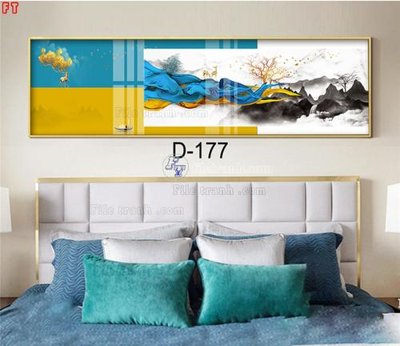 File tranh File tranh bộ hiện đại D-177 (bản gốc) trang trí văn phòng