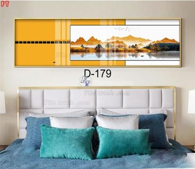 File gốc in ấn File tranh bộ hiện đại D-179 độ phân giải cao