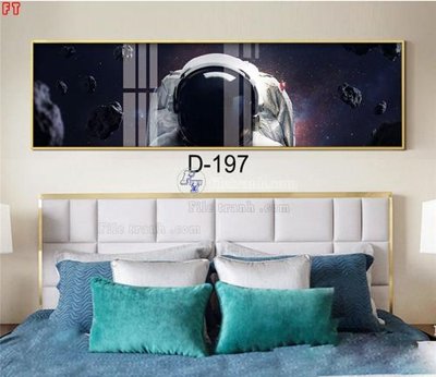 File in trần File tranh bộ hiện đại D-197 (bản gốc) 5D