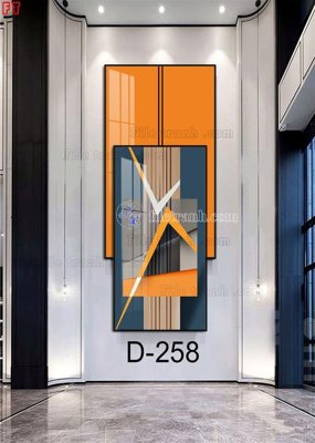 File in trần File tranh bộ hiện đại D-258 (file gốc) phong thủy