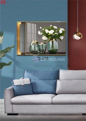 Tải file tranh gốc File tranh bộ hiện đại D-418 chất lượng cao