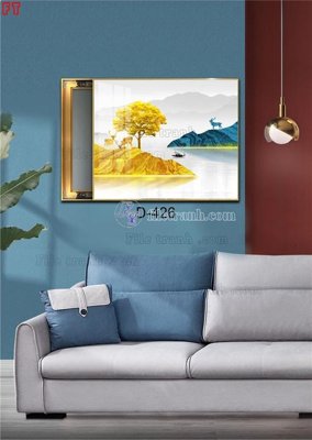 Tệp tin gốc File tranh bộ hiện đại D-426 (dùng cho in) File tranh bộ hiện đại D-426