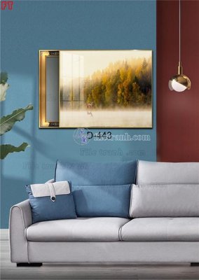 Tải file gốc File tranh bộ hiện đại D-443 (in không vỡ ảnh)