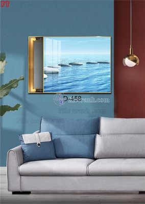 File PSD File tranh bộ hiện đại D-458 (gốc) cho designer