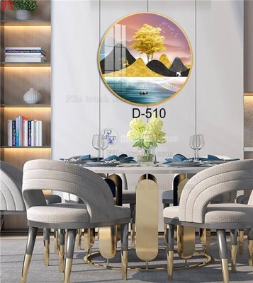 File gốc File tranh bộ hiện đại D-510 (ảnh chi tiết) để in ấn