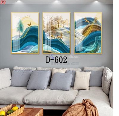 File gốc File tranh bộ hiện đại D-602 (cho in 3D) độc đáo