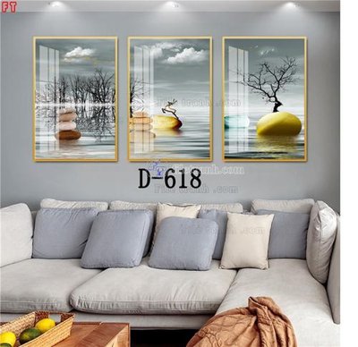 File gốc in ấn File tranh bộ hiện đại D-618 độ phân giải cao