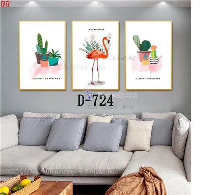 Tải file File tranh bộ hiện đại D-724 (ảnh gốc) in tranh kính