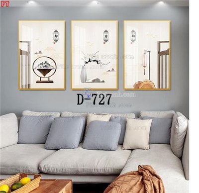 File tranh File tranh bộ hiện đại D-727 (gốc) in film