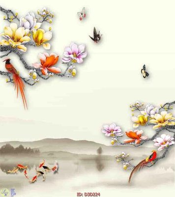 File tranh File lối vào D3D224 (bản gốc) in lụa 5D