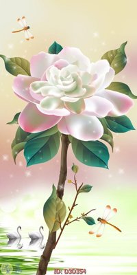 File tranh File lối vào D3D354 (ảnh gốc) in trần nhà