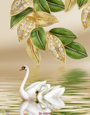 File gốc File lối vào D3D407 (in lụa) tranh phong thủy