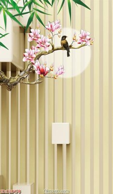 File in mica File tranh đứng lối vào D3D478 (ảnh gốc) đẹp