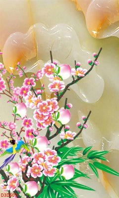 File gốc File tranh đứng lối vào D3D509 (in mica) cắt laser