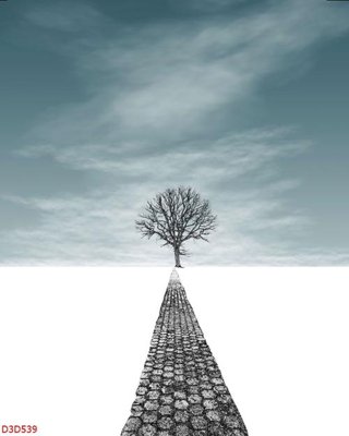 File gốc File tranh đứng lối vào D3D539 (in mica) làm bảng hiệu