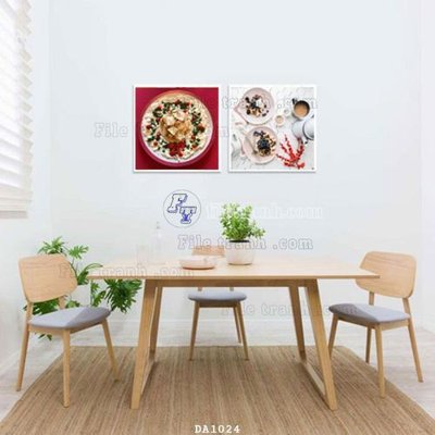 Tệp tin gốc File tranh phòng ăn đồ ăn nhanh DA1024 (chất lượng cao) File tranh phòng ăn đồ ăn nhanh DA1024