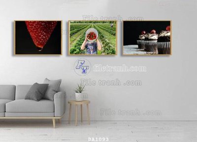 Mua file gốc File tranh phòng ăn đồ ăn nhanh DA1093 (PSD) tại Filetranh.com