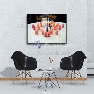 File gốc File tranh phòng ăn đồ ăn nhanh DA115 (in tráng gương) ốp tường