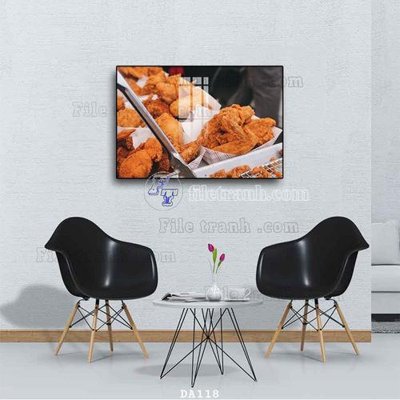 File tranh File tranh phòng ăn đồ ăn nhanh DA118 (ảnh gốc) cho in ấn kỹ thuật số