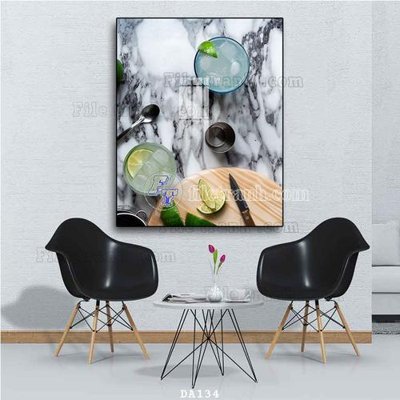 File tranh trang trí File tranh phòng ăn đồ ăn nhanh DA134 (file gốc)