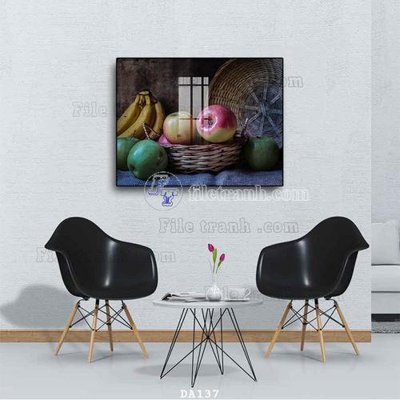 Tải file File tranh phòng ăn đồ ăn nhanh DA137 (gốc) in ấn ngay lập tức