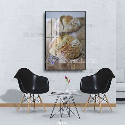 File gốc File tranh phòng ăn đồ ăn nhanh DA150 (chuẩn CMYK) cho nhà in