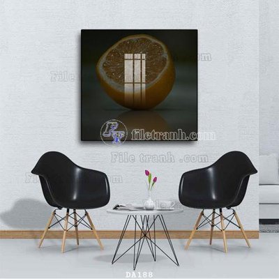 File ảnh File tranh phòng ăn đồ ăn nhanh DA188 (gốc) cho trang trí nhà hàng