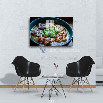 File ảnh File tranh phòng ăn đồ ăn nhanh DA2 (gốc) trang trí khách sạn