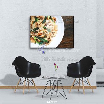 File tranh File tranh phòng ăn đồ ăn nhanh DA227 (ảnh gốc) sắc nét hoàn hảo