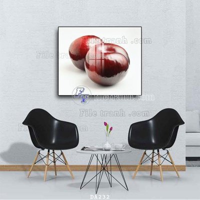 Ảnh gốc file in lụa File tranh phòng ăn đồ ăn nhanh DA232 chi tiết