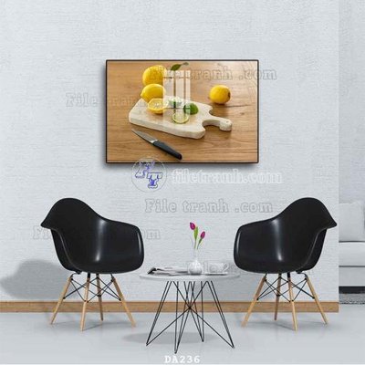 File PSD File tranh phòng ăn đồ ăn nhanh DA236 (nguyên gốc) chất lượng cao