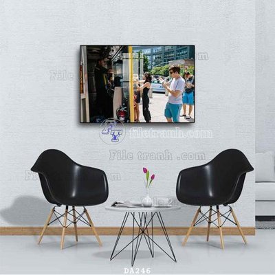 File gốc File tranh phòng ăn đồ ăn nhanh DA246 (PNG) chất lượng cao