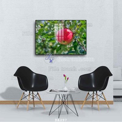 Download file gốc File tranh phòng ăn đồ ăn nhanh DA297 (in mica) 3D