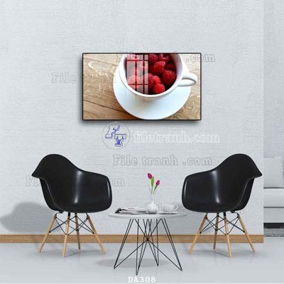 File ảnh gốc File tranh phòng ăn đồ ăn nhanh DA308 không vỡ nét