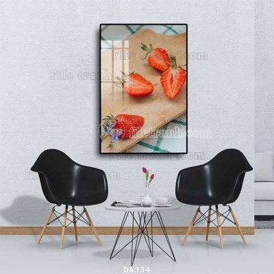 Download file gốc File tranh phòng ăn đồ ăn nhanh DA334 (in lụa) nghệ thuật