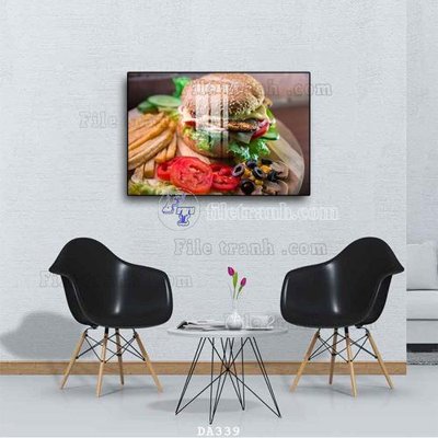 File gốc File tranh phòng ăn đồ ăn nhanh DA339 (Filetranh.com) File tranh phòng ăn đồ ăn nhanh DA339