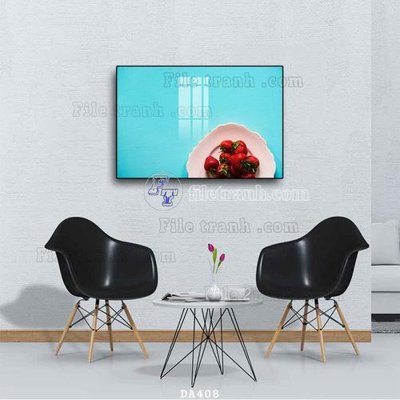 File gốc in tráng gương File tranh phòng ăn đồ ăn nhanh DA408 chi tiết