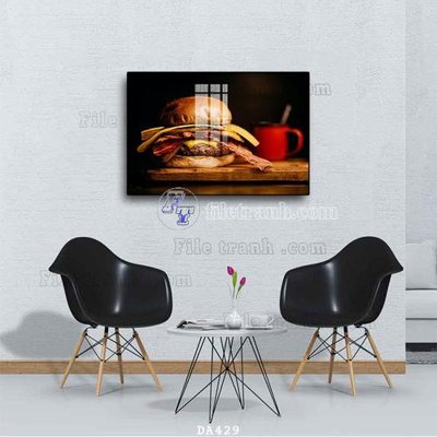 Tải file File tranh phòng ăn đồ ăn nhanh DA429 (gốc) chủ đề tâm linh