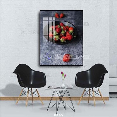 Tải file File tranh phòng ăn đồ ăn nhanh DA45 (ảnh gốc) in gạch 3D