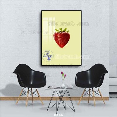 File tranh File tranh phòng ăn đồ ăn nhanh DA46 (file gốc) chủ đề phong thủy