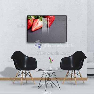 File in mica File tranh phòng ăn đồ ăn nhanh DA519 (bản gốc) sắc sảo