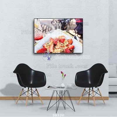 Tải file File tranh phòng ăn đồ ăn nhanh DA520 (gốc) chủ đề tâm linh