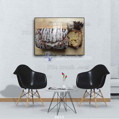 File gốc File tranh phòng ăn đồ ăn nhanh DA55 (trang trí) phòng làm việc