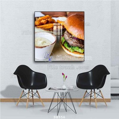 Mua file gốc File tranh phòng ăn đồ ăn nhanh DA556 (chất lượng) tại Filetranh.com